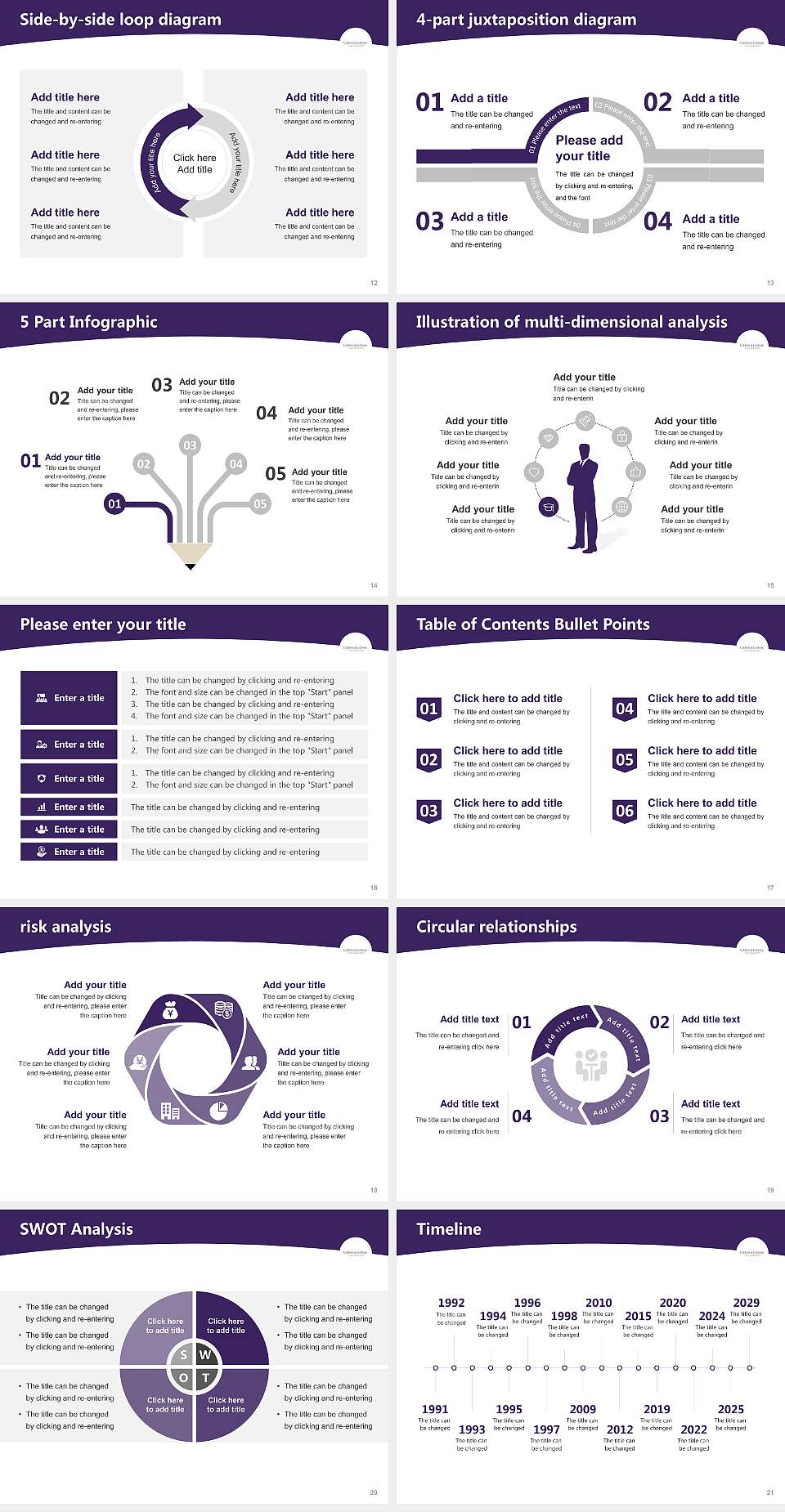 California Lutheran University Academic Presentation/Research Findings Report PPT Template4:3 ratio PPT effect preview image3