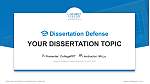Cabarrus College of Health Sciences Graduation Thesis Defense PPT Template