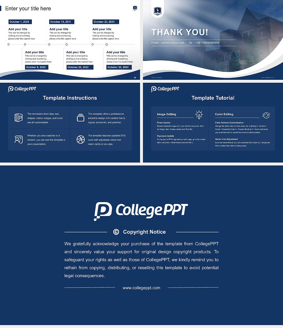 Bethel University Lecture Sharing and Networking Event PPT Template16:9 ratio PPT effect preview image4