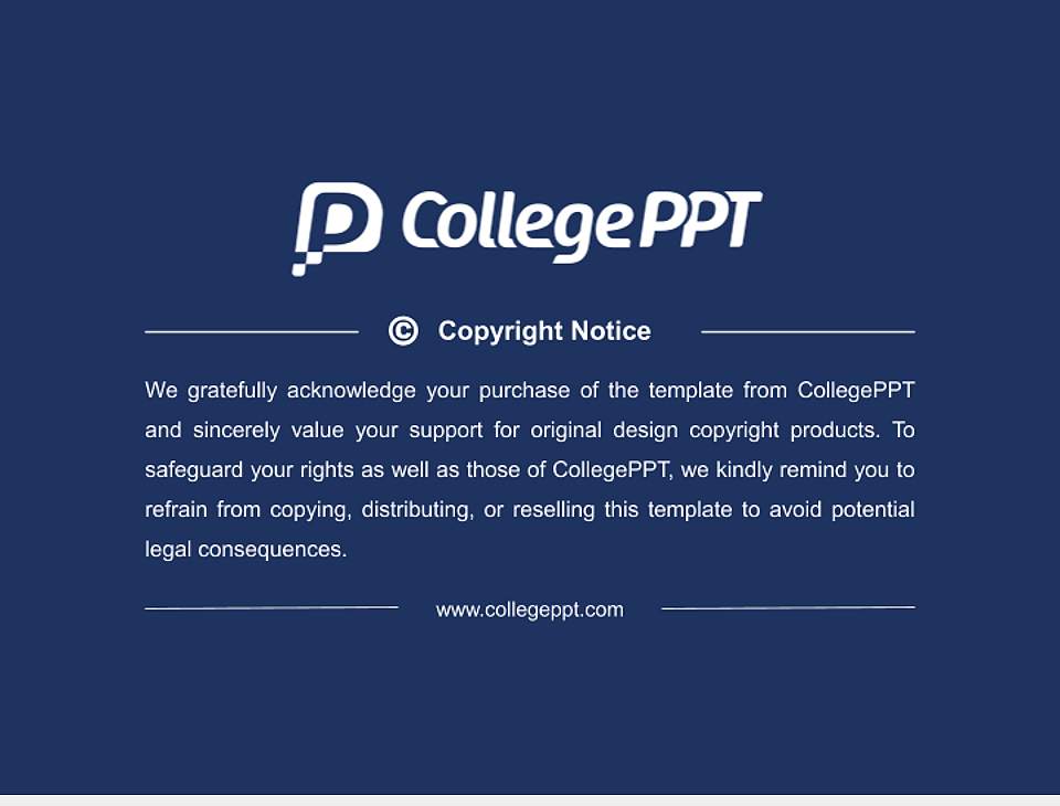 California College San Diego Resume PPT Template4:3 ratio PPT effect preview image5
