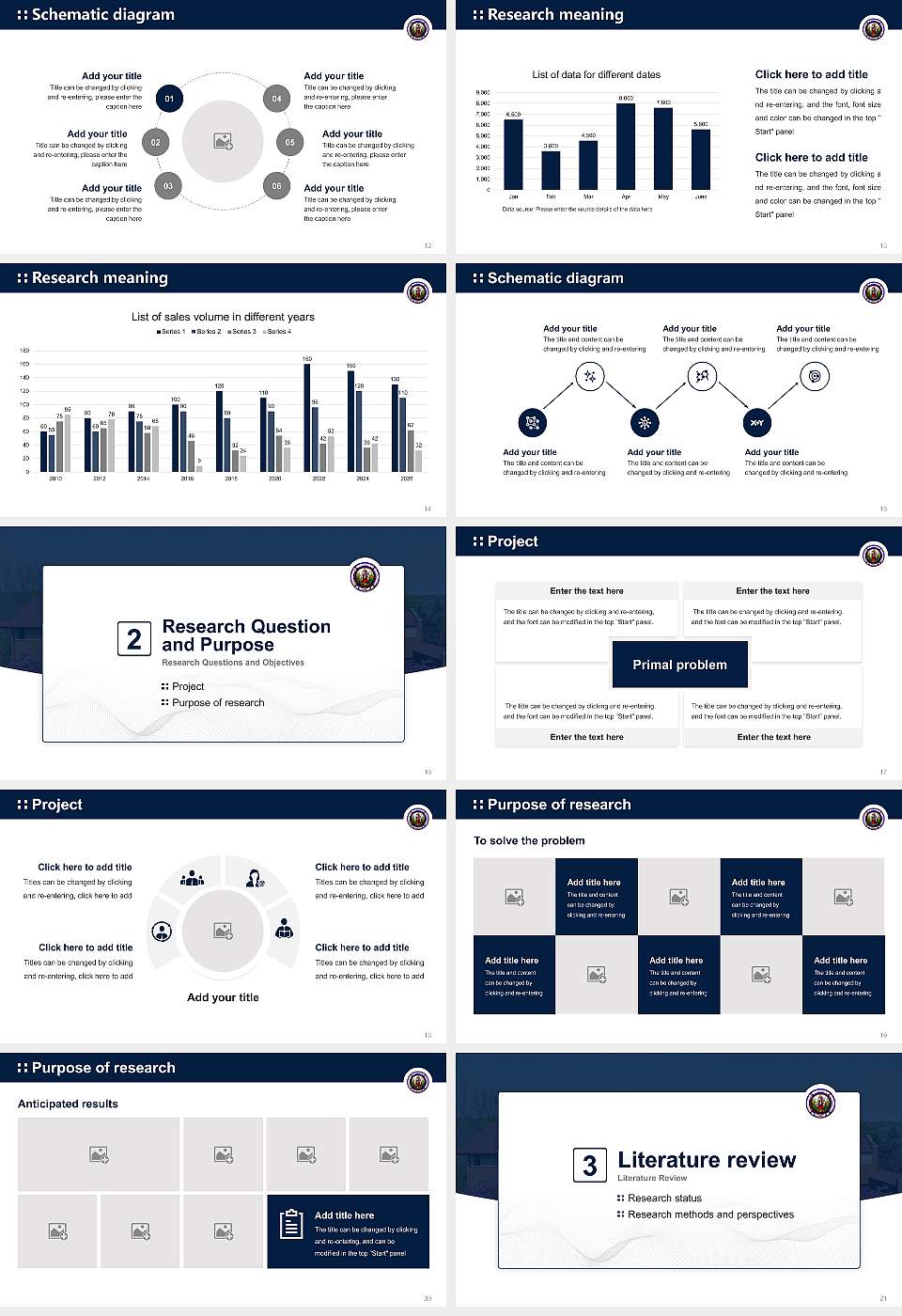 Bethany Lutheran Theological Seminary Graduation Thesis Defense PPT Template16:9 ratio PPT effect preview image3