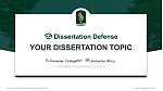 California State University-Sacramento Graduation Thesis Defense PPT Template