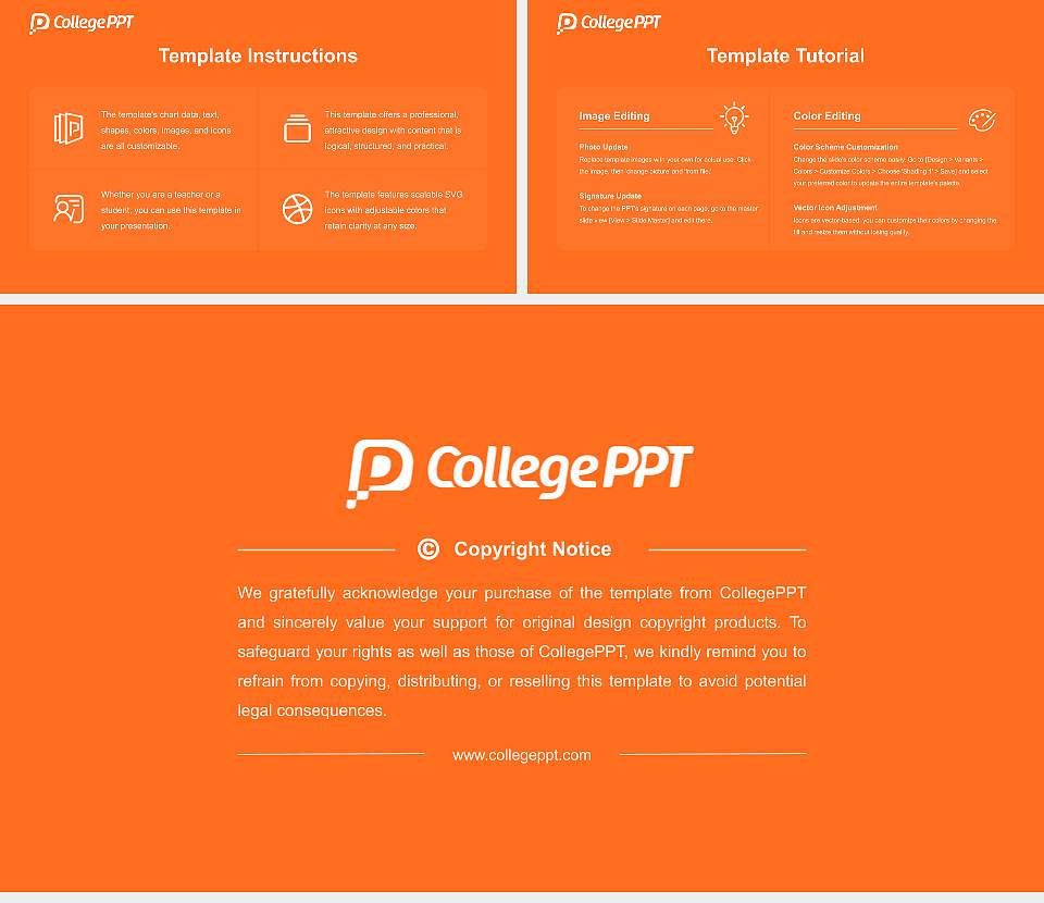 California Institute of Technology Course/Courseware Creation PPT Template16:9 ratio PPT effect preview image5