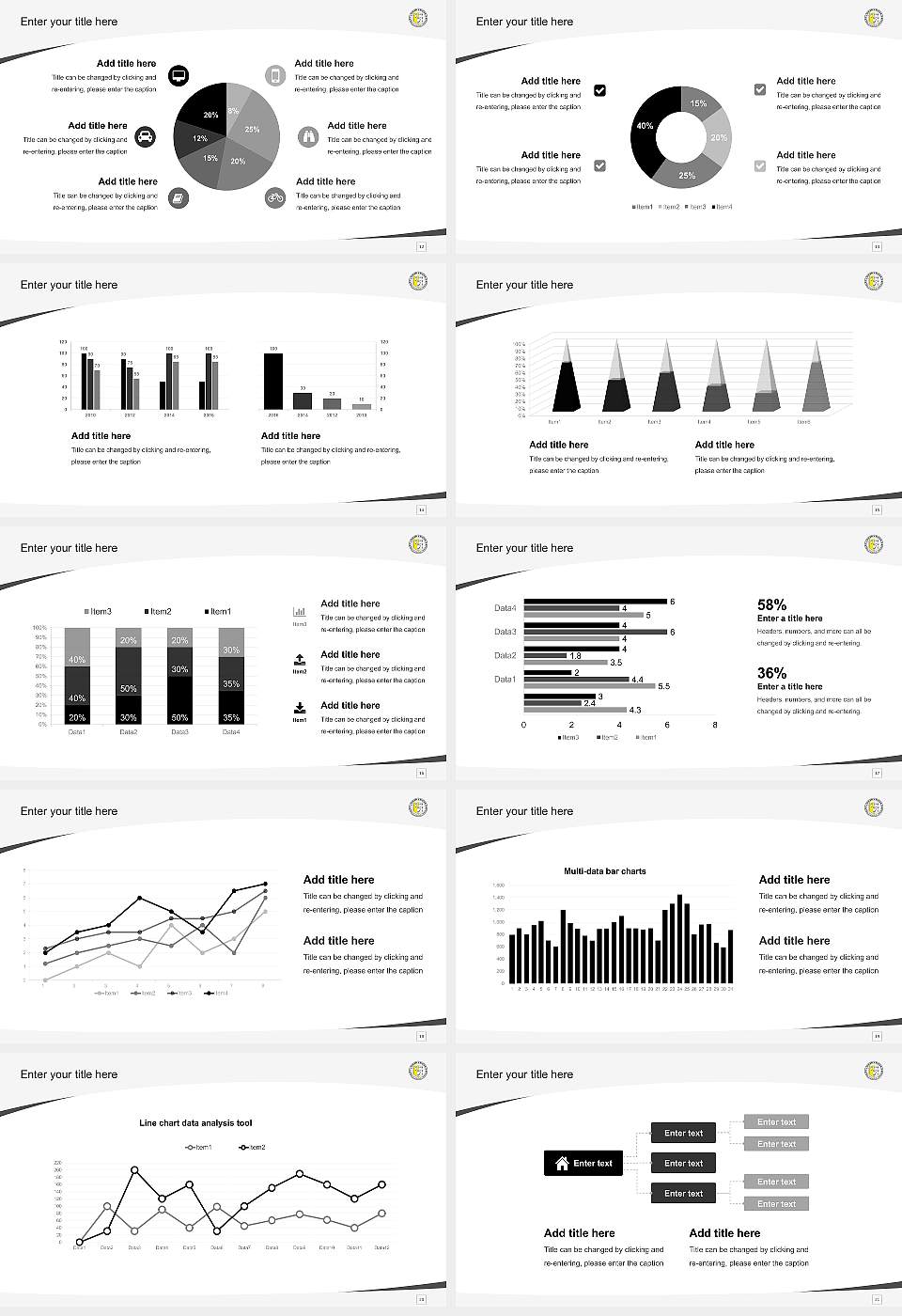 Bryn Mawr College Course/Courseware Creation PPT Template16:9 ratio PPT effect preview image3