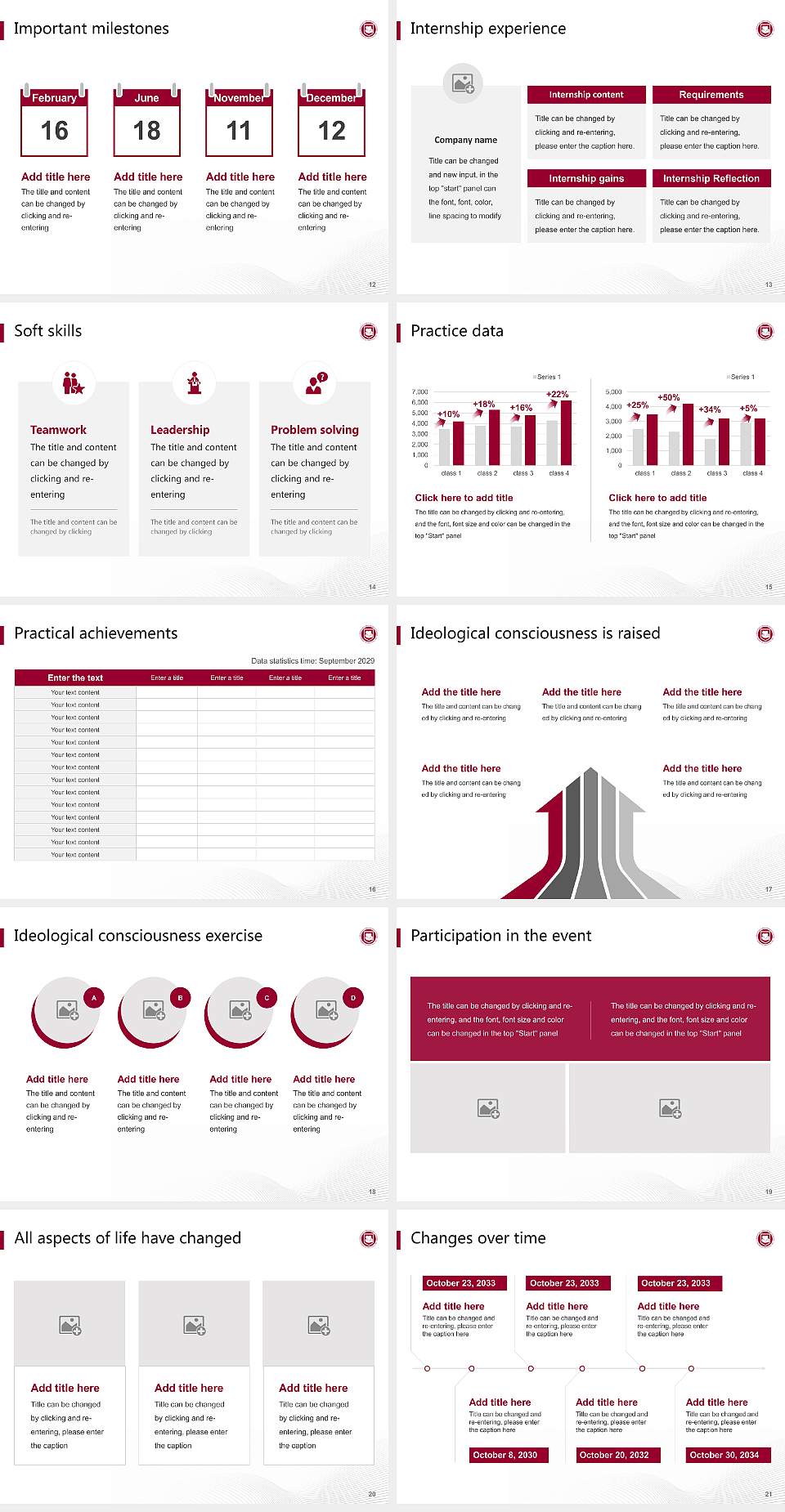 Calvin Theological Seminary National Scholarship Defense PPT Template4:3 ratio PPT effect preview image3
