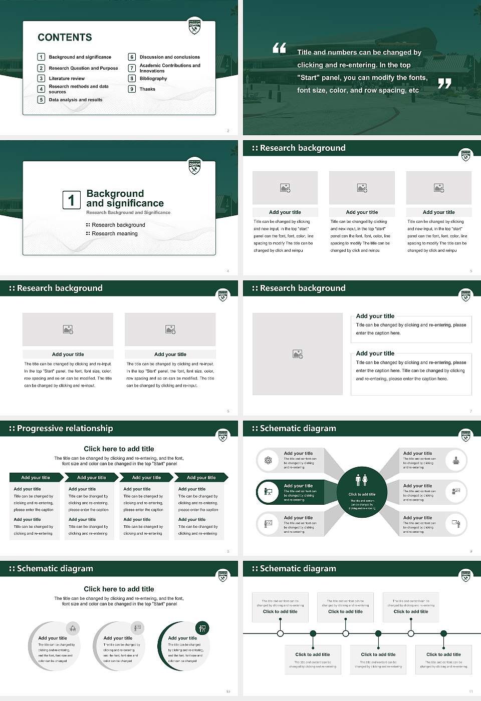 California Polytechnic State University-San Luis Obispo Graduation Thesis Defense PPT Template16:9 ratio PPT effect preview image2