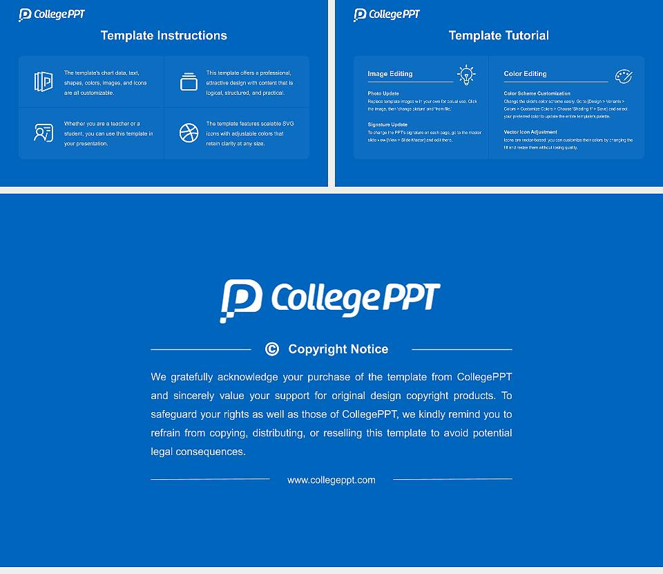 California State University-San Bernardino Course/Courseware Creation PPT Template16:9 ratio PPT effect preview image5