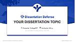 Bon Secours Memorial College of Nursing Graduation Thesis Defense PPT Template