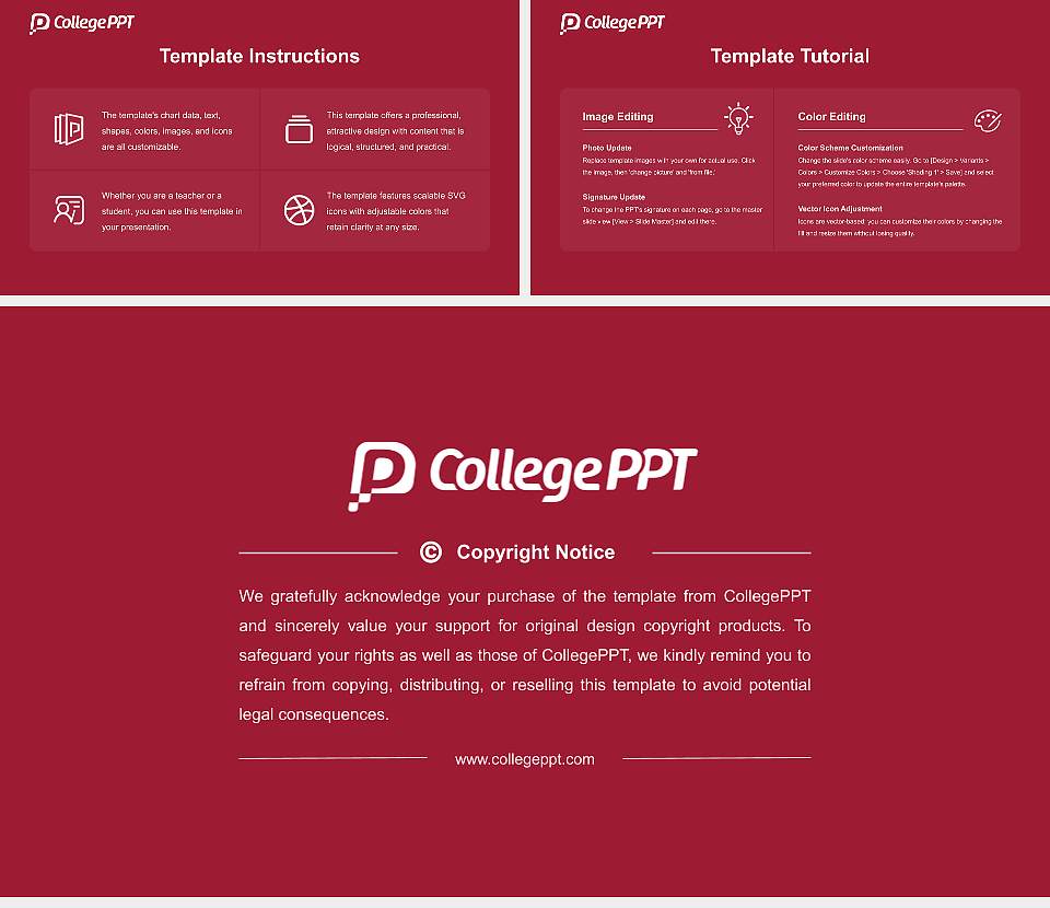 Brigham Young University-Hawaii Academic Presentation/Research Findings Report PPT Template16:9 ratio PPT effect preview image5
