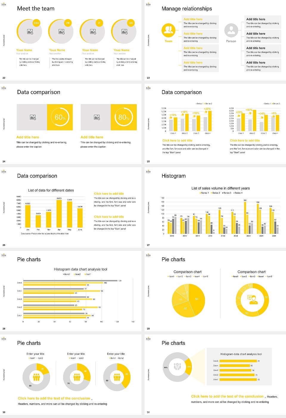 Bowie State University Competition/Entrepreneurship Contest PPT Template16:9 ratio PPT effect preview image4