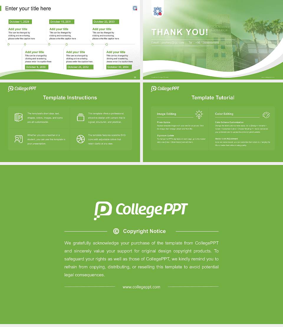 Brookline College-Phoenix Lecture Sharing and Networking Event PPT Template16:9 ratio PPT effect preview image4