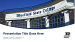 Bluefield State College Pelajaran Templat PPT