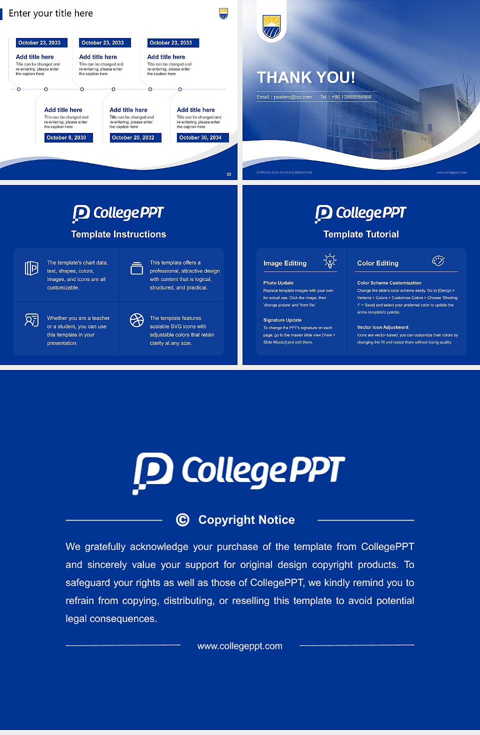 California State University-Bakersfield Lecture Sharing and Networking Event PPT Template4:3 ratio PPT effect preview image4