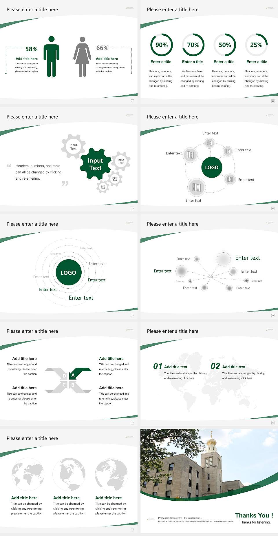 Byzantine Catholic Seminary of Saints Cyril and Methodius Course/Courseware Creation PPT Template4:3 ratio PPT effect preview image4