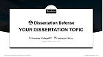 Bowdoin College Graduation Thesis Defense PPT Template