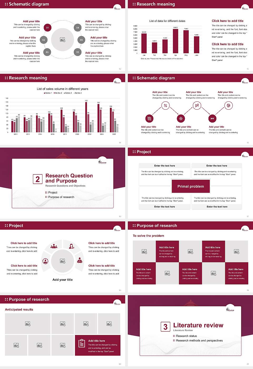 Bloomsburg University of Pennsylvania Graduation Thesis Defense PPT Template16:9 ratio PPT effect preview image3