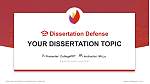 Brite Divinity School Graduation Thesis Defense PPT Template