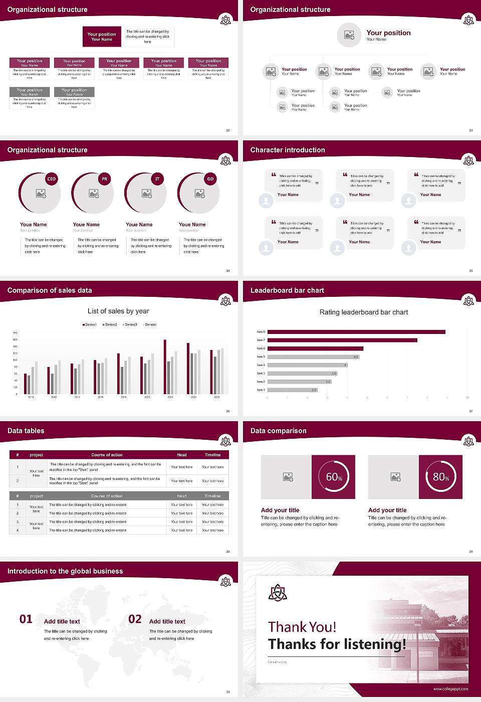 Cairn University Academic Presentation/Research Findings Report PPT Template16:9 ratio PPT effect preview image4