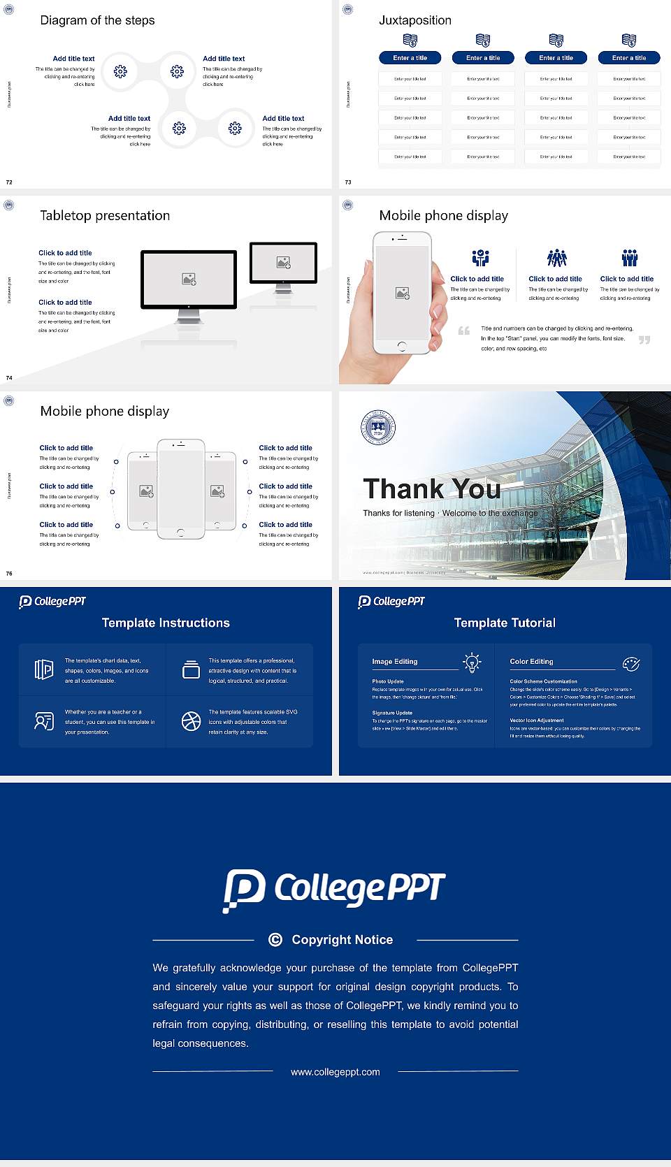 Brandeis University Competition/Entrepreneurship Contest PPT Template16:9 ratio PPT effect preview image9