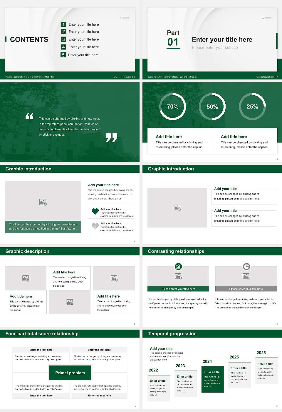 Byzantine Catholic Seminary of Saints Cyril and Methodius Thesis Proposal/Graduation Defense PPT Template16:9 ratio PPT effect preview image2