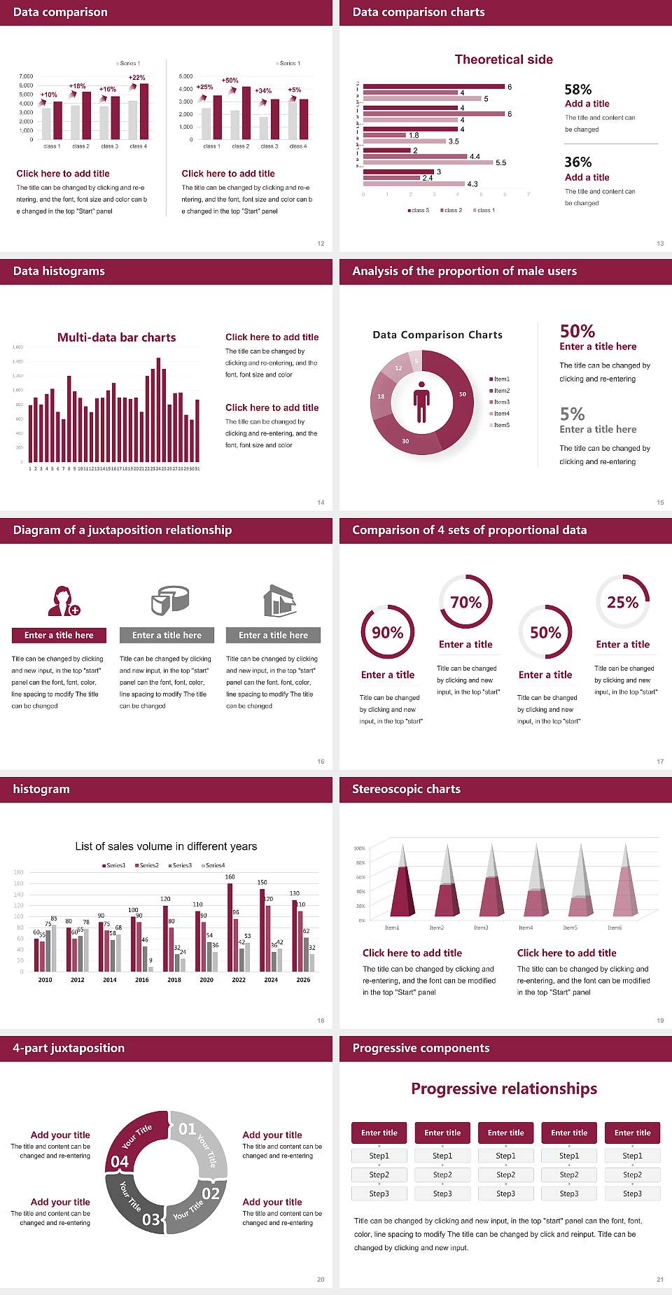 Caribbean University-Carolina Thesis Proposal/Graduation Defense PPT Template4:3 ratio PPT effect preview image3
