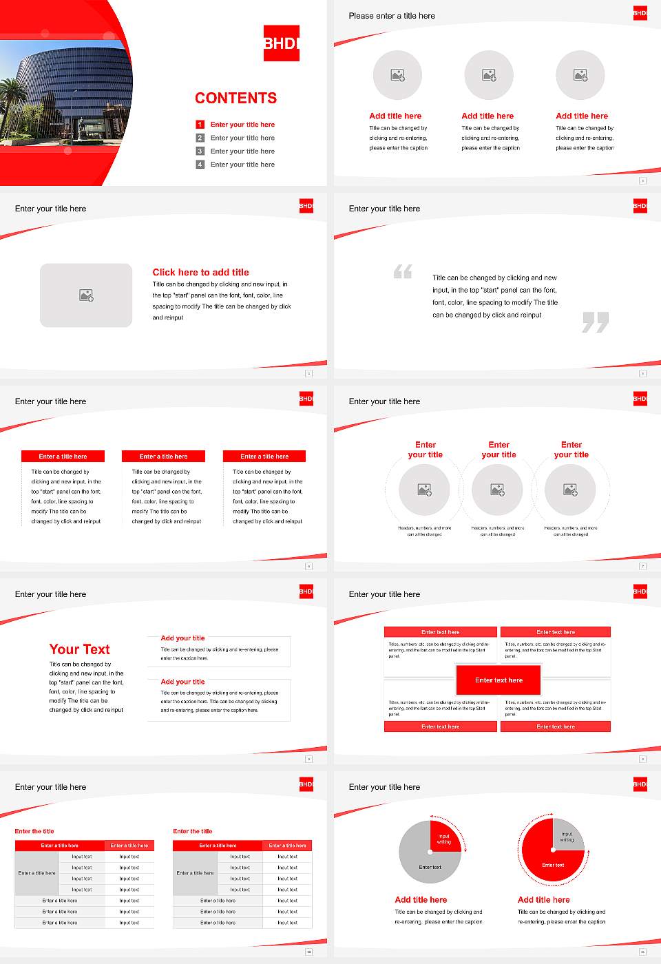 Beverly Hills Design Institute Course/Courseware Creation PPT Template16:9 ratio PPT effect preview image2