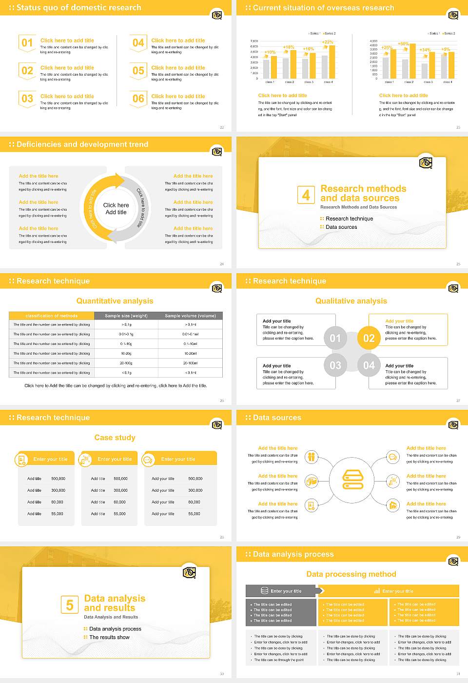 Cameron University Graduation Thesis Defense PPT Template16:9 ratio PPT effect preview image4