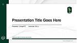 California State University-Sacramento Thesis Proposal/Graduation Defense PPT Template