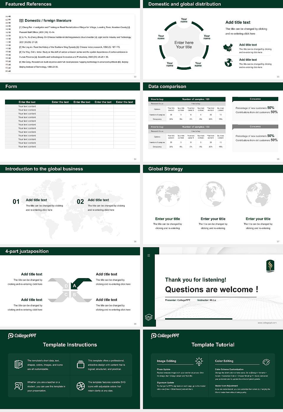 California State University-Sacramento Thesis Proposal/Graduation Defense PPT Template16:9 ratio PPT effect preview image4