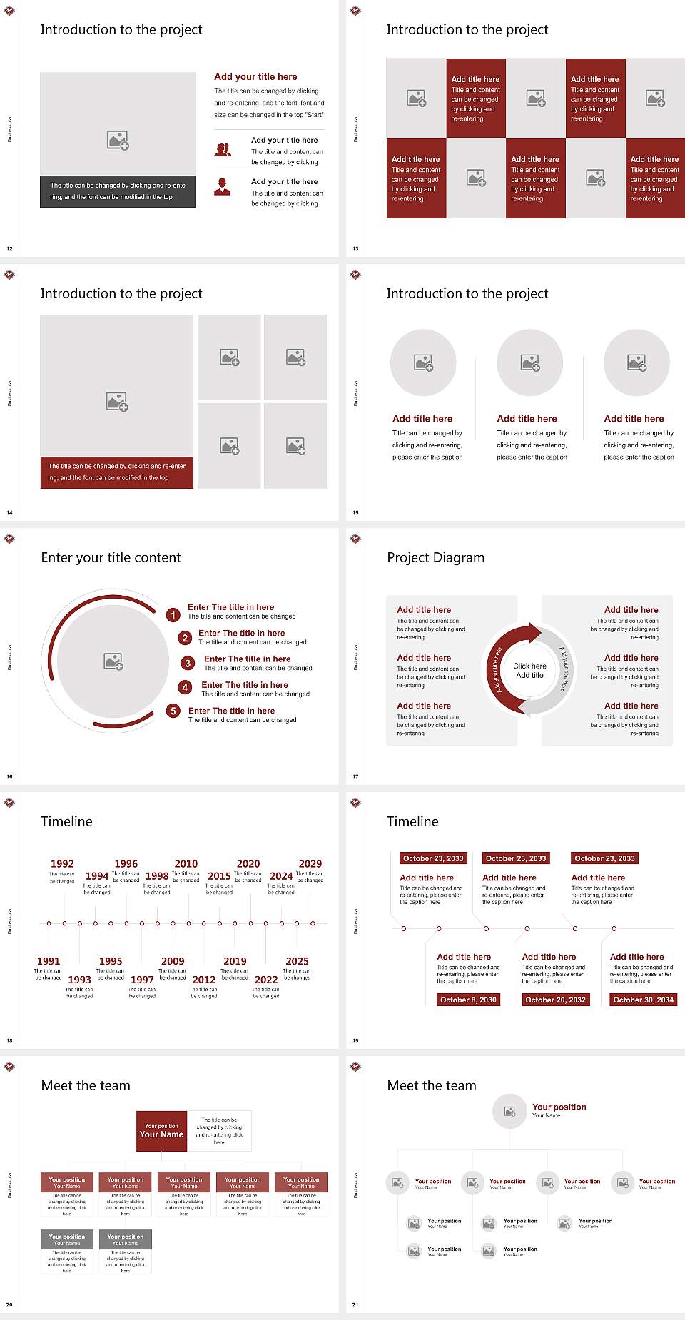 Bethesda University Competition/Entrepreneurship Contest PPT Template4:3 ratio PPT effect preview image3