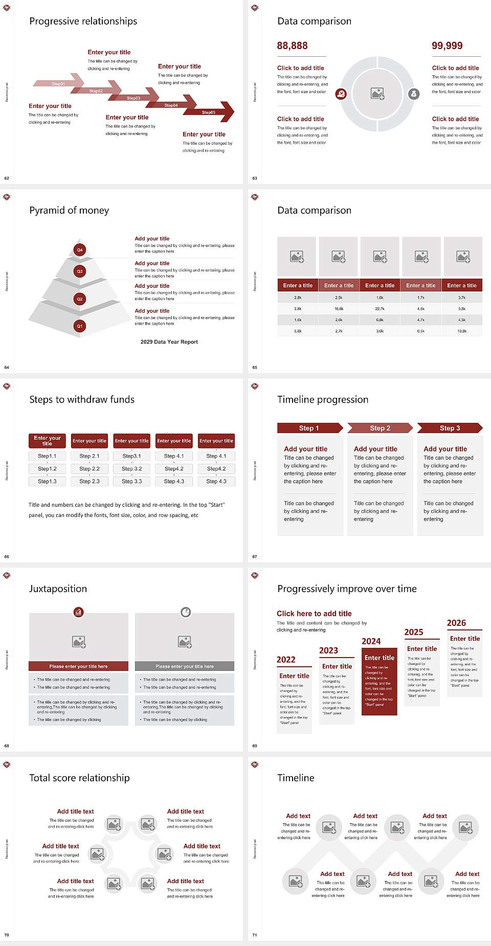 Bethesda University Competition/Entrepreneurship Contest PPT Template4:3 ratio PPT effect preview image8