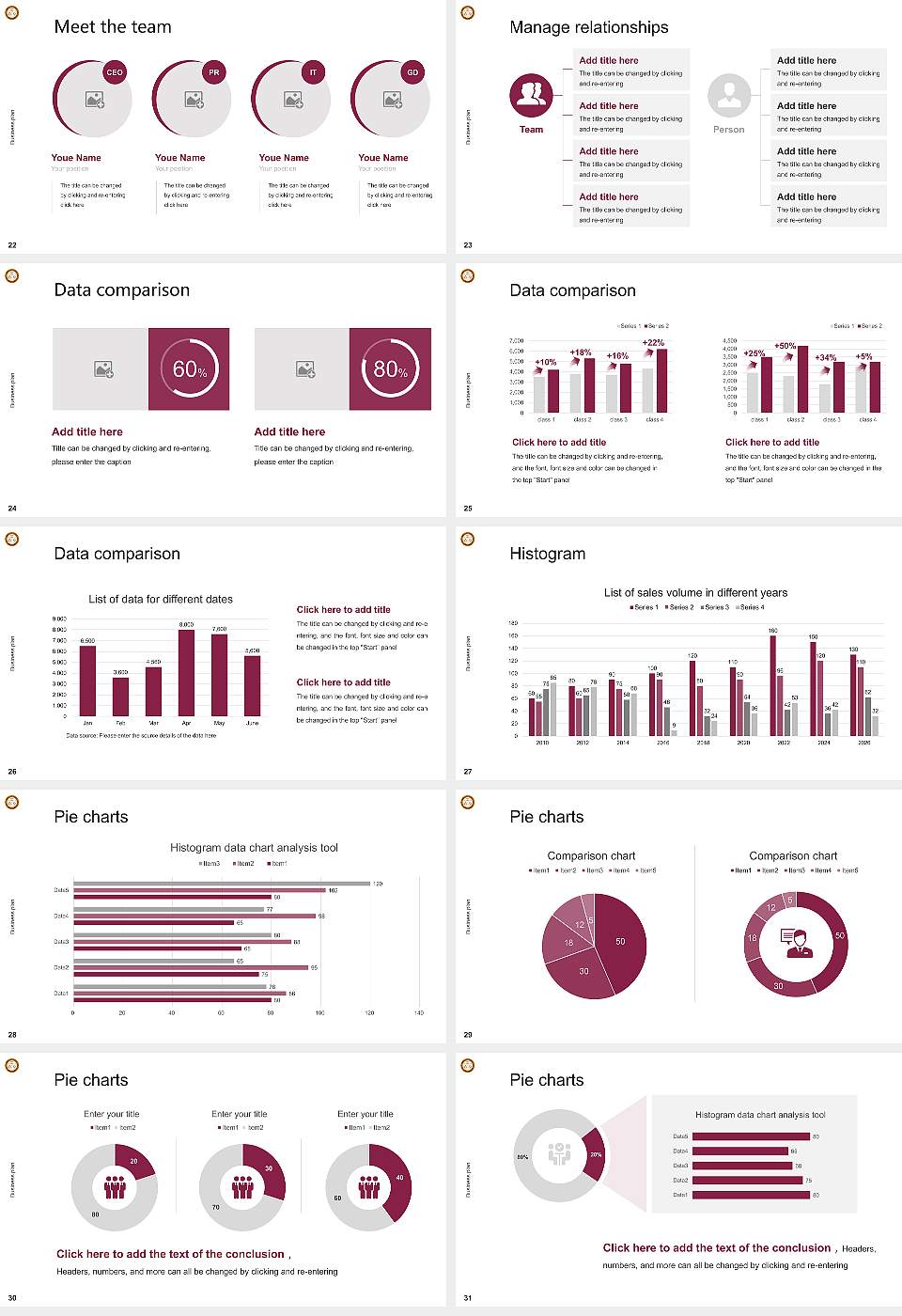 Bethune-Cookman University Competition/Entrepreneurship Contest PPT Template16:9 ratio PPT effect preview image4