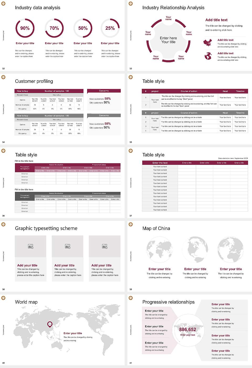 Bethune-Cookman University Competition/Entrepreneurship Contest PPT Template16:9 ratio PPT effect preview image5