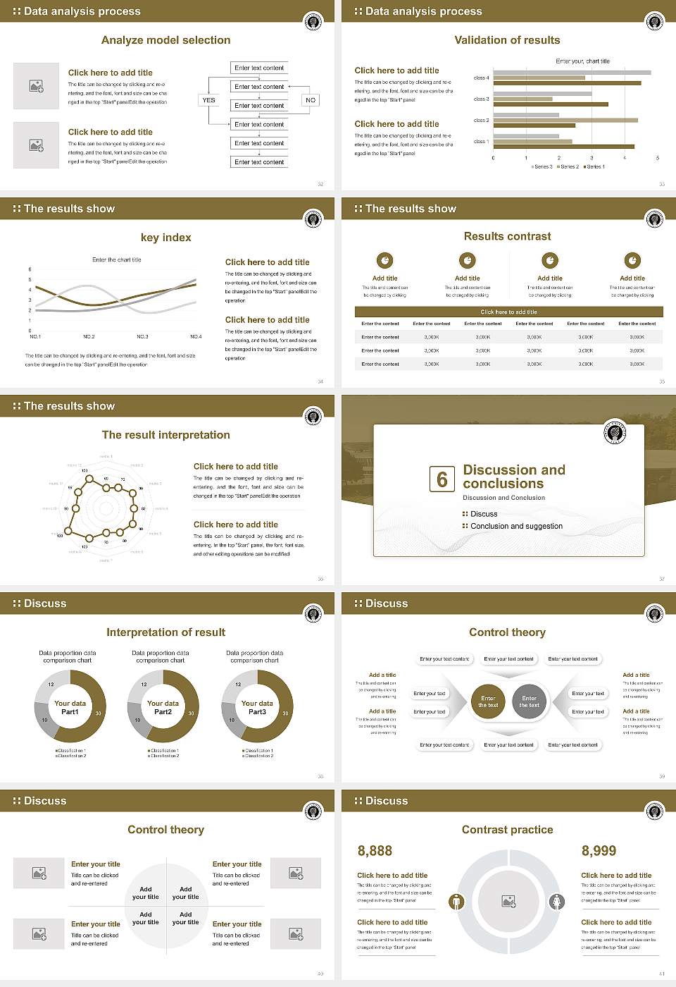 Bryant University Graduation Thesis Defense PPT Template16:9 ratio PPT effect preview image5