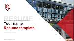 Capitol Technology University Resume PPT Template