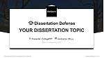 Blackburn College Graduation Thesis Defense PPT Template