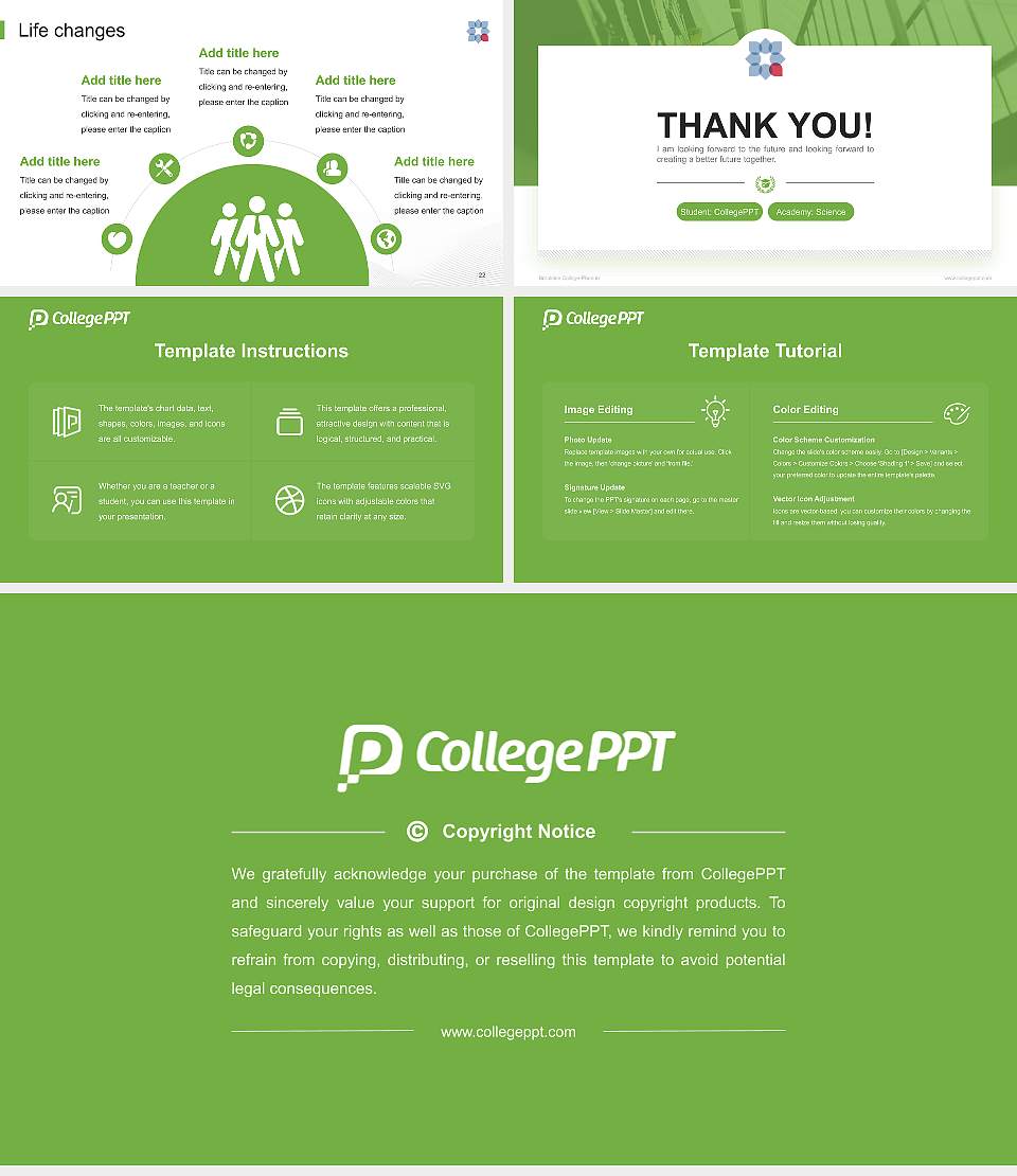 Brookline College-Phoenix National Scholarship Defense PPT Template16:9 ratio PPT effect preview image4