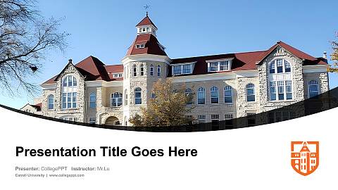 Carroll University Course/Courseware Creation PPT Template