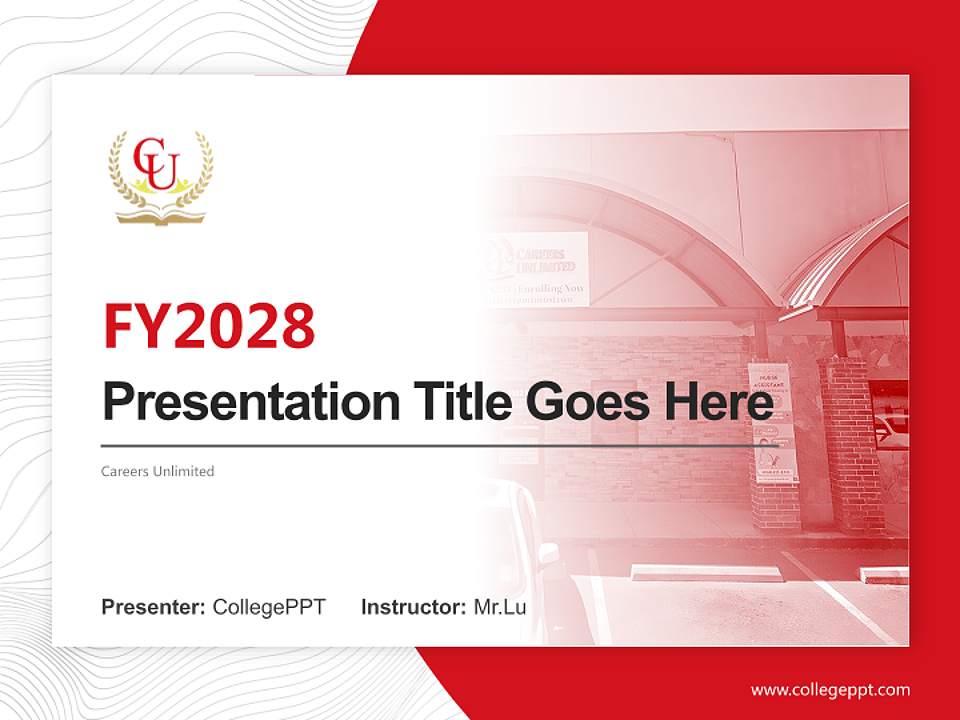 Careers Unlimited Academic Presentation/Research Findings Report PPT Template4:3 ratio PPT effect preview image5