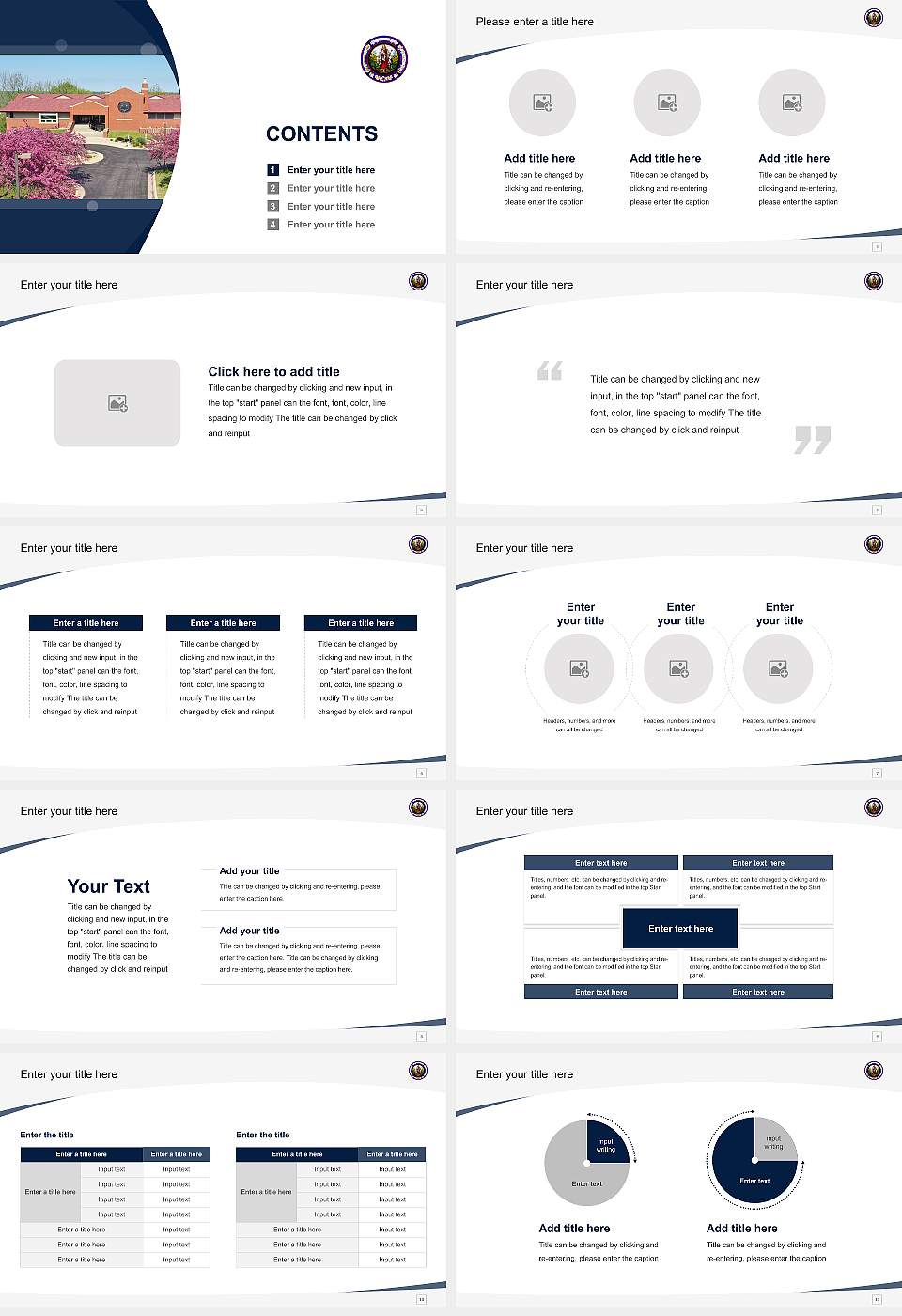 Bethany Lutheran Theological Seminary Course/Courseware Creation PPT Template16:9 ratio PPT effect preview image2