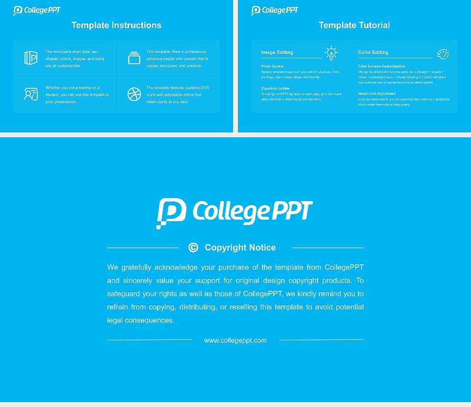 Bob Jones University Course/Courseware Creation PPT Template16:9 ratio PPT effect preview image5