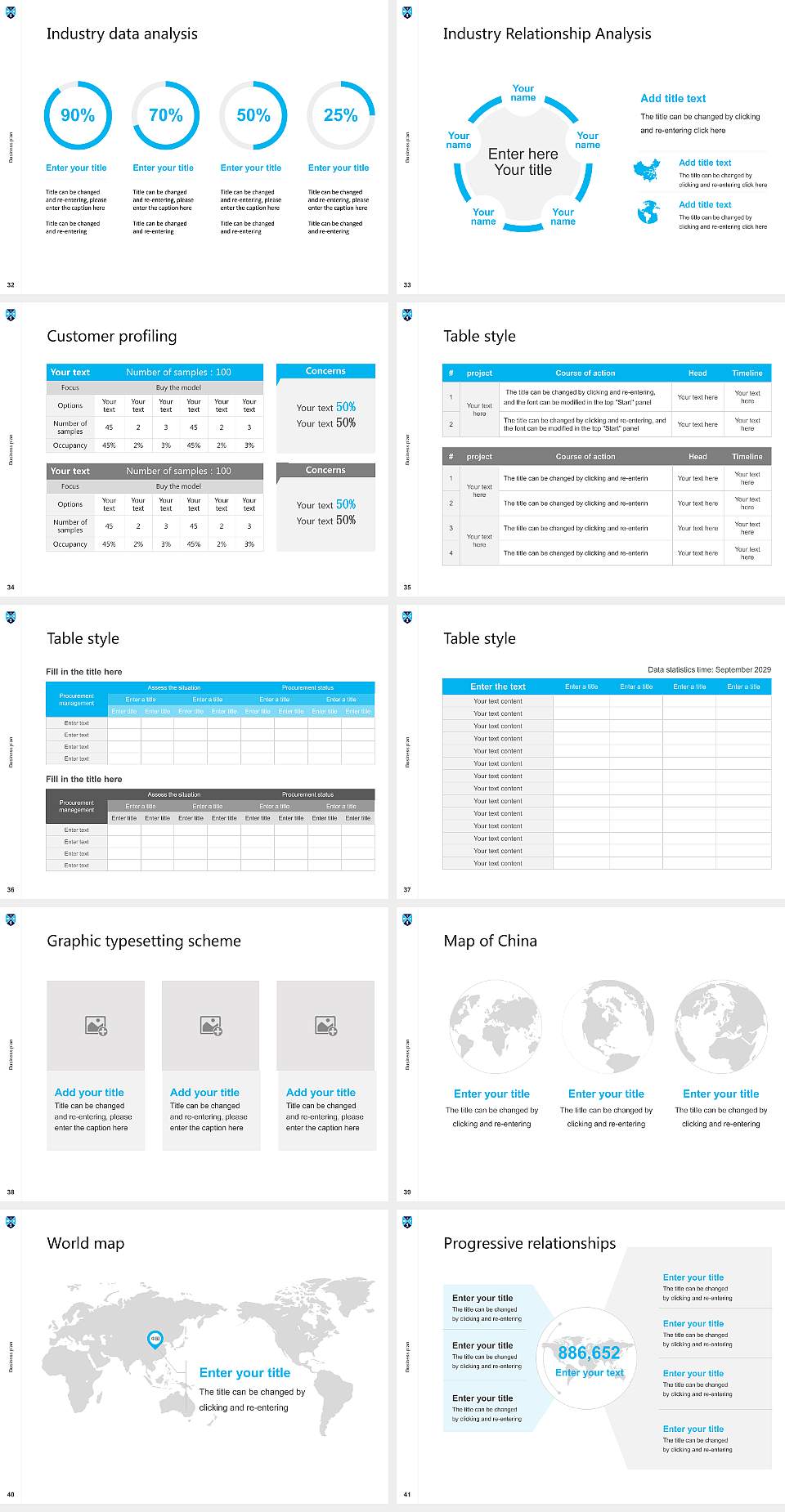 Bob Jones University Competition/Entrepreneurship Contest PPT Template4:3 ratio PPT effect preview image5