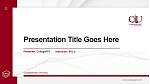 Campbellsville University Thesis Proposal/Graduation Defense PPT Template