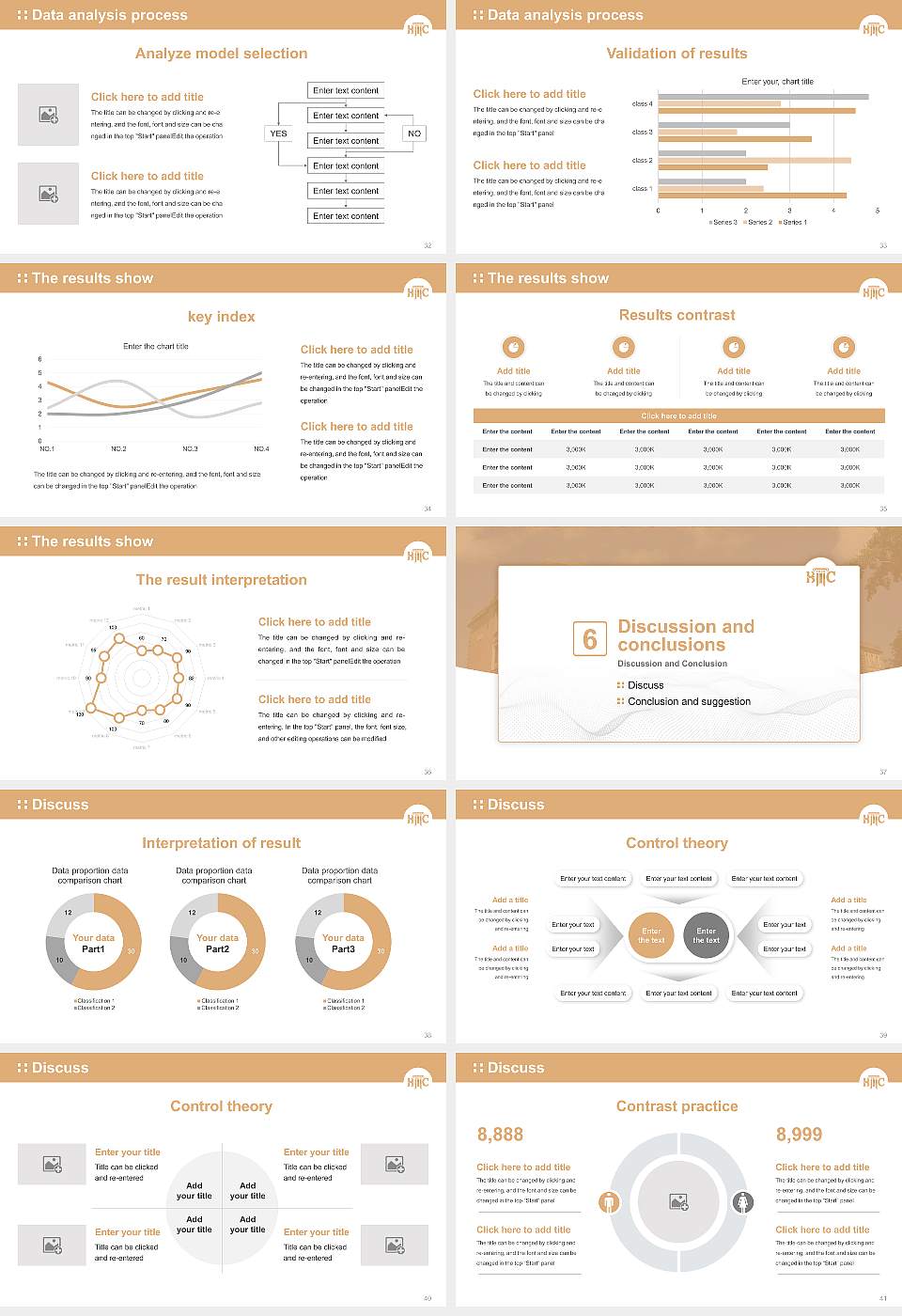 Blue Mountain Christian University Graduation Thesis Defense PPT Template16:9 ratio PPT effect preview image5