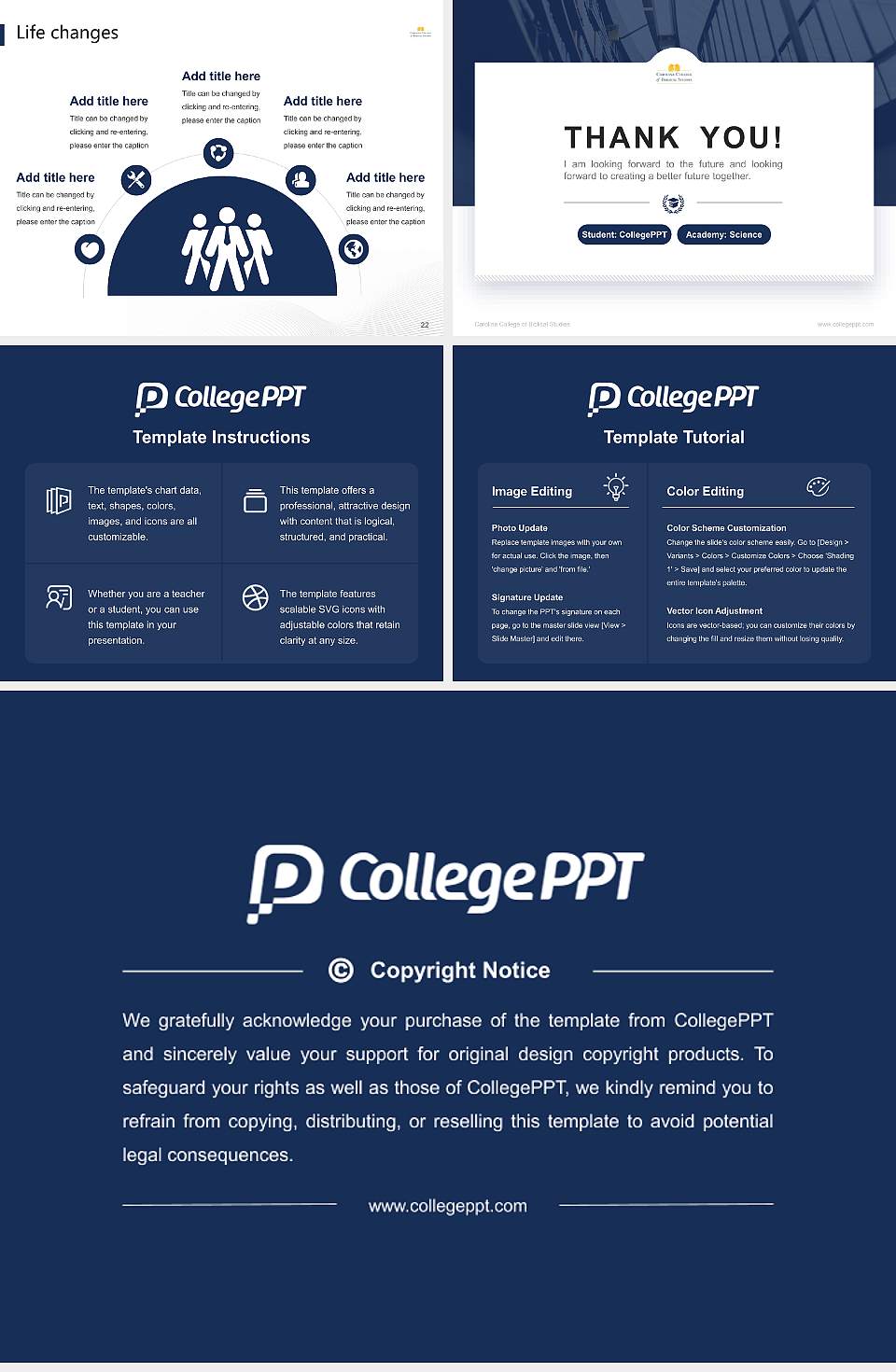 Carolina College of Biblical Studies National Scholarship Defense PPT Template4:3 ratio PPT effect preview image4