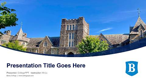 Berry College Course/Courseware Creation PPT Template
