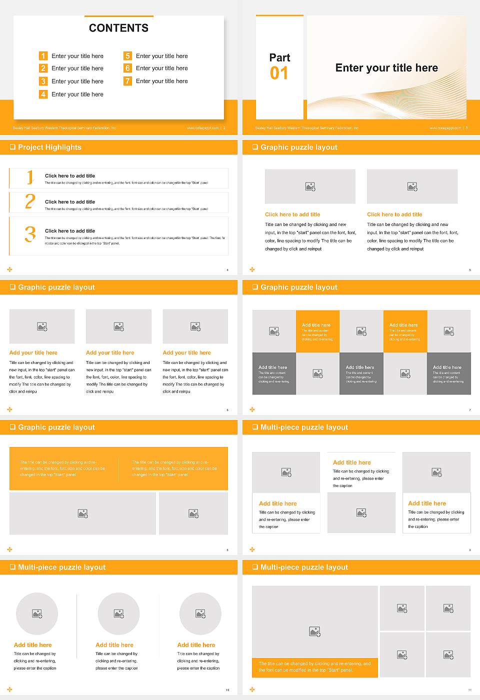 Bexley Hall Seabury Western Theological Seminary Federation, Inc General Purpose PPT Template16:9 ratio PPT effect preview image2