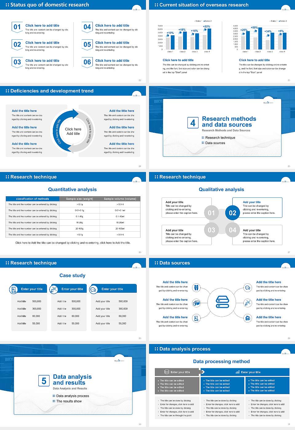 Bryan College of Health Sciences Graduation Thesis Defense PPT Template16:9 ratio PPT effect preview image4