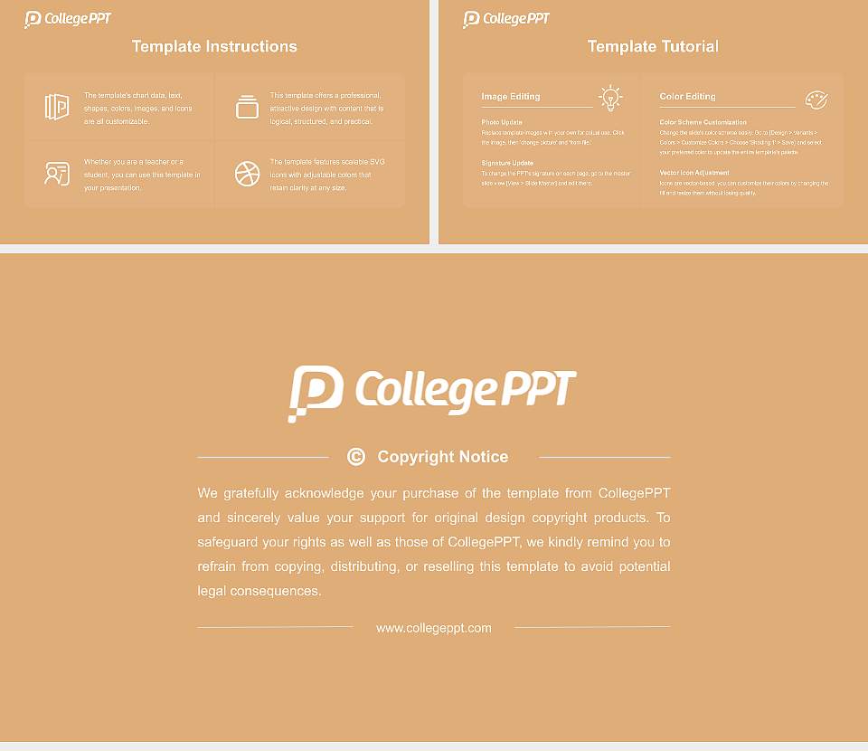 Blue Mountain Christian University Academic Presentation/Research Findings Report PPT Template16:9 ratio PPT effect preview image5