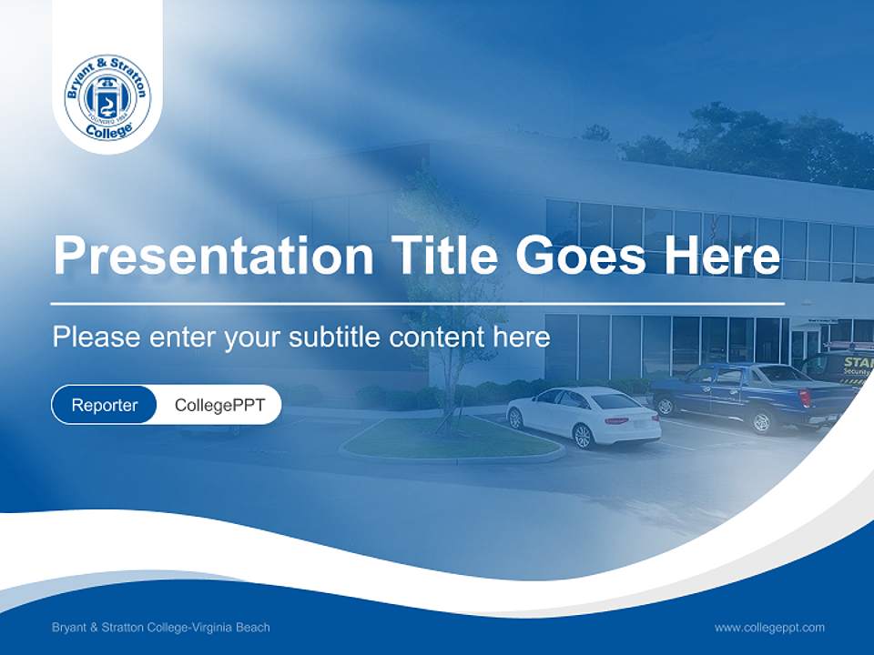 Bryant & Stratton College-Virginia Beach Lecture Sharing and Networking Event PPT Template4:3 ratio PPT effect preview image4